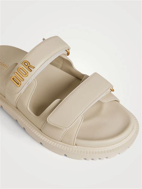 holt renfrew dior sandals|DIOR DiorAct Leather Slide Sandals .